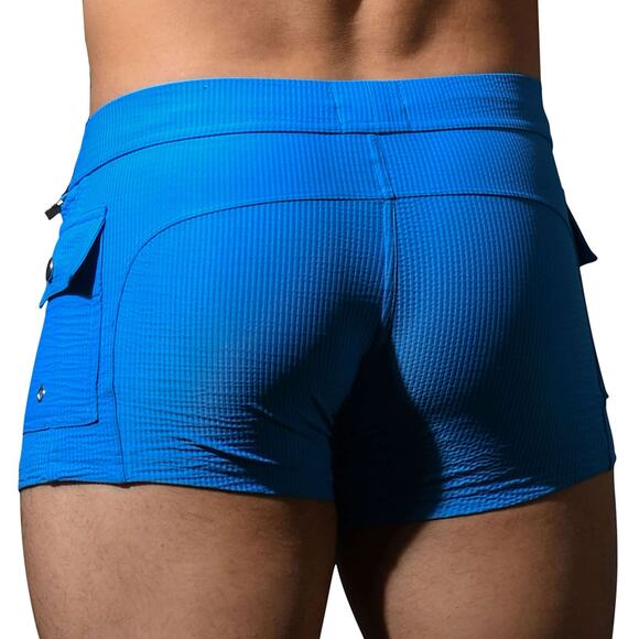 Andrew Christian Cargo Trunk Electric Electric Blue Medium - Picture 3 of 4